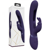 Vive Mika Flapping Tongue Rabbit Vibrator Deep Purple Purple VIBRATORS-RABBIT